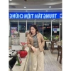 Áo Phao Siêu Nhẹ Dáng Ôm Hoạ Tiết Trần Sao 2 Mặt 3 Lớp: Giá Khuyến Mãi 279k 3