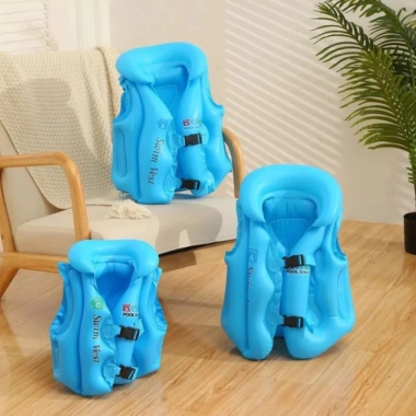 Áo phao tập bơi cho bé - Quai bấm an toàn, chất liệu siêu bền, màu thời trang, chỉ 42.000₫ 6