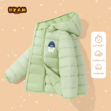 Áo Phao Unisex cho Bé Trai Mùa Đông Ấm Áp - Giá chỉ 299.000₫ | HKAM 9 Áo Phao Unisex cho Bé Trai Mùa Đông Ấm Áp - Giá chỉ 299.000₫ | HKAM 9