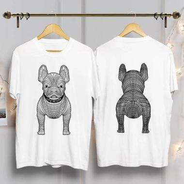Áo phông 3D cá tính nhiều màu in 2 mặt, form rộng, siêu xinh, giá chỉ 102.810₫ 4