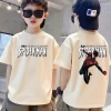 Áo phông anime ngắn tay 90-150cm cho trẻ 3-14 tuổi - Giá ưu đãi 143.332 VND 4
