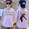Áo phông anime ngắn tay 90-150cm cho trẻ 3-14 tuổi - Giá ưu đãi 143.332 VND 7