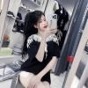 Áo Phông BurLOn Cách Chim In Nhiệt Poly Mịn Thấm Hút Mồ Hôi Nam Nữ Giá 56k 6