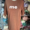 Áo phông chữ Me unisex rộng đa màu - Siêu mềm, giá chỉ 110.400 VND, giảm mạnh