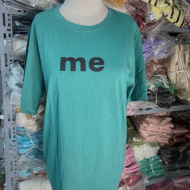 Áo phông chữ Me unisex rộng đa màu - Siêu mềm, giá chỉ 110.400 VND, giảm mạnh 2