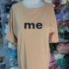 Áo phông chữ Me unisex rộng đa màu - Siêu mềm, giá chỉ 110.400 VND, giảm mạnh 3