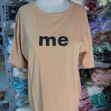Áo phông chữ Me unisex rộng đa màu - Siêu mềm, giá chỉ 110.400 VND, giảm mạnh 3
