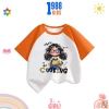 Áo phông cộc tay bé gái in hình Cooking, cotton mát thoáng, thấm mồ hôi - Mã 14 7