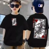 Áo phông cotton cổ tròn phong cách đua xe size 90‑150 cho trẻ 3‑14 tuổi, thoáng mát, giảm giá 143k 4