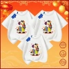 Áo phông cotton đỏ NASA ngựa con cầu vồng cộc tay casual, bộ 3 người Ngựa 2.026 2