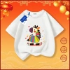 Áo phông cotton đỏ NASA ngựa con cầu vồng cộc tay casual, bộ 3 người Ngựa 2.026 7