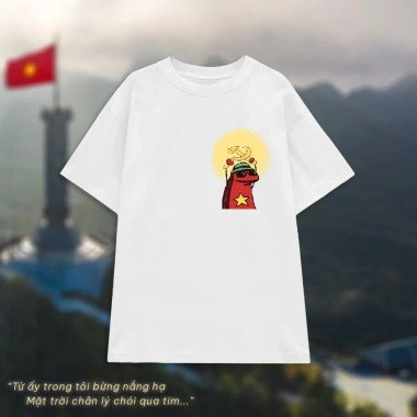 Áo Phông Cotton Tay Lỡ Unisex Oversize Snoppi - Mặt Trời Chân Lý, Giá 59.000đ 3 Áo Phông Cotton Tay Lỡ Unisex Oversize Snoppi - Mặt Trời Chân Lý, Giá 59.000đ 3