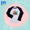 Áo phông dài tay giữ nhiệt bé gái Labubu cưỡi Hà Mã Noel - Mã TED10 giảm còn 80.000 VND 7