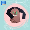Áo phông dài tay giữ nhiệt bé gái Labubu cưỡi Hà Mã Noel - Mã TED10 giảm còn 80.000 VND 8