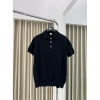Áo Phông Đen Vân In Logo Tinh Tế Monogram - Hàng Cao Cấp, Giá Ưu Đãi 750k