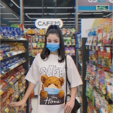 Áo phông Gấu Stay Safe xinh xắn, giảm giá 103.500₫ - Thoải mái & an toàn 4 Áo phông Gấu Stay Safe xinh xắn, giảm giá 103.500₫ - Thoải mái & an toàn 4