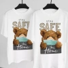Áo phông Gấu Stay Safe xinh xắn, giảm giá 103.500₫ - Thoải mái & an toàn 5