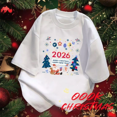 Áo phông Giáng sinh unisex Độc quyền, phong cách lễ hội, giá chỉ 69.000 VND 3