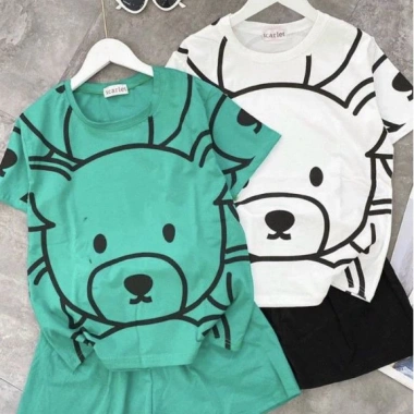 Áo phông họa tiết gấu cute - Siêu mềm, phong cách trẻ trung, giá chỉ 114.700₫
