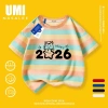 Áo phông NASA Tết Nguyên Đán form rộng cotton cho bé - Ngựa con tinh nghịch, thoáng mát, 85.000 VND 6