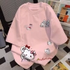 Áo phông nữ Hồng sen 100% cotton Hello Kitty mùa hè cute Hàn Quốc - RTOML 69.000₫