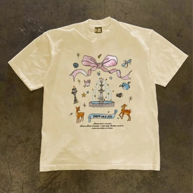 Áo phông nữ tiêu nơ mùa hè form rộng RTOML 100% cotton 260gsm - Giá ưu đãi 69.000đ 2