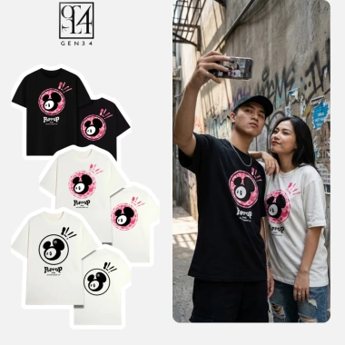 Áo Phông Poppop Masco Dáng Suông Tay Lỡ Thấm Hút Mồ Hôi Streetwear Cá Tính 104k