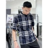 Áo phông Premium Cotton BBR nam nữ kẻ sọc caro toàn thân vàng bò xanh than - Siêu mềm, hot, điểm nhấn thời trang mùa hè, giá 13.350₫ 6