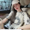 Áo phông pull loang Baiee chất liệu mềm mại, thiết kế trẻ trung, giảm giá chỉ 110.400 VND 8