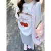 Áo phông thun cộc tay mùa hè dài rộng in trẻ trung cotton thoáng mát NGOMINH SP330 giá 109k 8