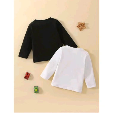Áo phông trơn dài tay unisex cho bé trai gái PooKi Kid chất liệu cotton mềm mại – Giá 73.500₫ 2