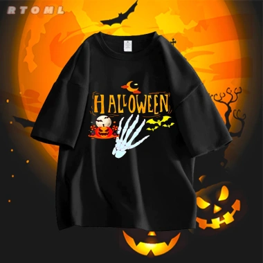 Áo phông unisex Halloween in hoạt hình – Loạt phim RTOML#1, giảm 22% còn 69.000₫