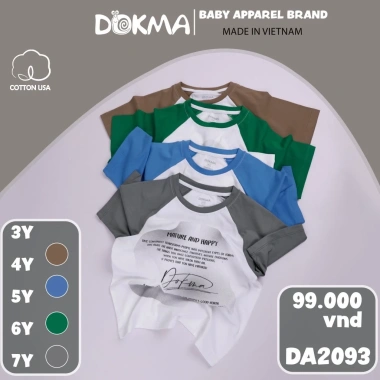 Áo Phông và Áo Cộc Bé Trai 13-25kg 3-7Y Dokma DA2.093-DA2.957 Giá 99.000₫ 2