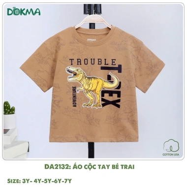 Áo Phông và Áo Cộc Bé Trai 13-25kg 3-7Y Dokma DA2.093-DA2.957 Giá 99.000₫ 8