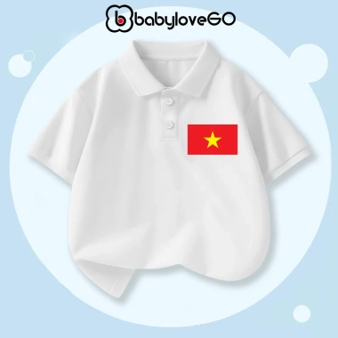 Áo polo BabyloveGO cho bé trai và bé gái, cổ chất cotton thoáng mát, giảm giá 159.000₫ 6 Áo polo BabyloveGO cho bé trai và bé gái, cổ chất cotton thoáng mát, giảm giá 159.000₫ 6