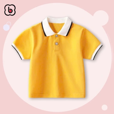 Áo polo bé gái BabyloveGO APL01 cổ bẻ mềm mịn, thoáng mát, giá chỉ 129.000đ 9