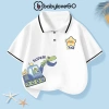 Áo polo bé trai BabyloveGO cổ bẻ in hình độc đáo giá chỉ 149.000 VNĐ