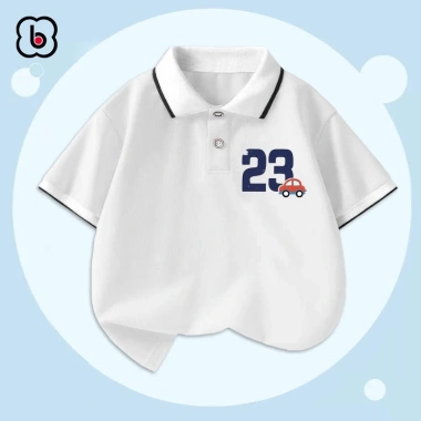 Áo polo bé trai BabyloveGO cổ bẻ in hình độc đáo giá chỉ 149.000 VNĐ 8