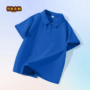 Áo Polo Bé Trai HKAM Khô Nhanh, Mát Mẻ, Màu Trơn - Giá 162.000₫ 7