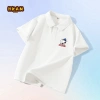 Áo Polo Bé Trai Tay Ngắn Thời Trang Trẻ Em, Thoáng Mát Nhanh Khô, In Snoopy Giảm 19%
