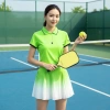 Áo Polo Cổ đức Cosleaf Phối Váy Xếp Ly Loang – Thun Lạnh Siêu Xinh cho Gym, Pickleball, Tennis – Giá chỉ 279k 4