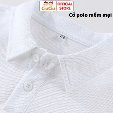 Áo Polo Dài Tay CIUCIU KID Bé Trai và Bé Gái Hình Tôi Yêu Việt Nam - Cotton Mềm Mịn, Thu Đông 119k 3