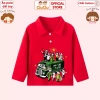 Áo Polo Dài Tay CIUCIU KID Bé Trai và Bé Gái Hình Tôi Yêu Việt Nam - Cotton Mềm Mịn, Thu Đông 119k 7