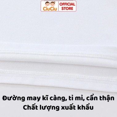 Áo polo dài tay Cờ đỏ sao vàng cho bé CIUCIU KID – cotton mềm mại, áo thu đông 119k