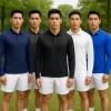 Áo Polo Dài Tay Nam Size Lớn Thun Lạnh Thể Thao Vân Dập Chìm LOẠI TỐT VNO162 135k