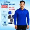 Áo Polo Dài Tay Nam Size Lớn Thun Lạnh Thể Thao Vân Dập Chìm LOẠI TỐT VNO162 135k 5