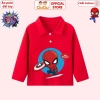 Áo Polo Dài Tay Siêu Nhân Người Nhện cho bé trai - CIUCIU KID, thun cotton mềm mại, áo thu đông, giá ưu đãi 119k 7