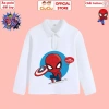 Áo Polo Dài Tay Siêu Nhân Người Nhện cho bé trai - CIUCIU KID, thun cotton mềm mại, áo thu đông, giá ưu đãi 119k 8