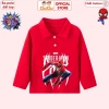 Áo Polo Dài Tay Siêu Nhân Người Nhện cho bé trai - CIUCIU KID, thun cotton mềm mại, áo thu đông, giá ưu đãi 119k 10