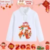 Áo Polo Dài Tay Tết CIUCIU KID Bé Trai và Bé Gái Vải Thun Cotton Thu Đông 2.026 119k 6